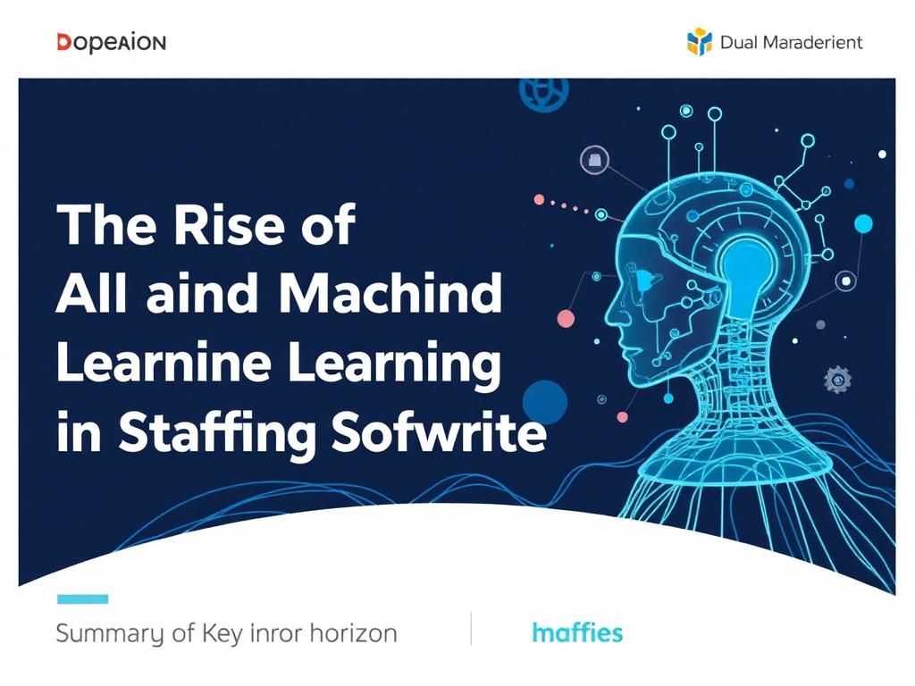     The Rise of AI and Machine Learning in Staffing Software. Summary of Key Innovations on the Horizon
