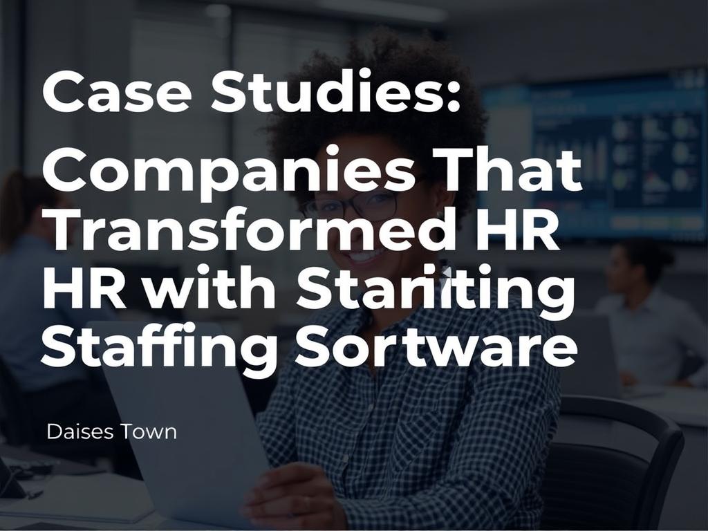    Case Studies: Companies That Transformed HR with Staffing Software. Case Study 4: Financial Services Firm Improves Recruitment Analytics and Talent Retention