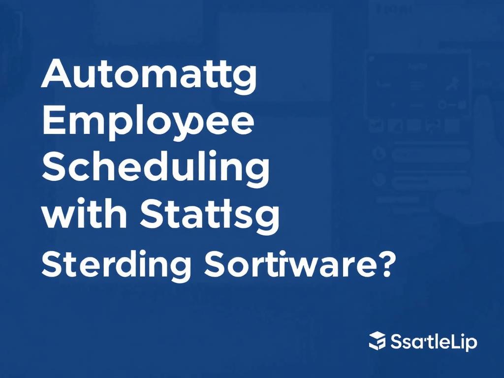     Automating Employee Scheduling with Staffing Software. Why Automate Employee Scheduling?