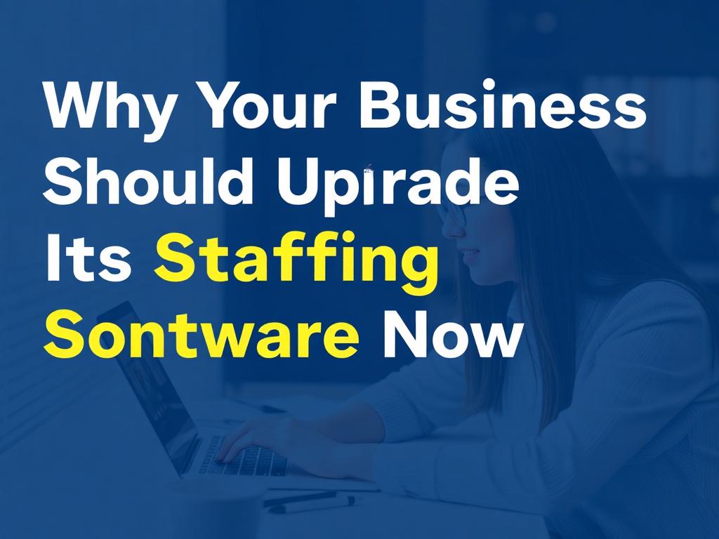     Why Your Business Should Upgrade Its Staffing Software Now. Key Benefits of Upgrading Your Staffing Software