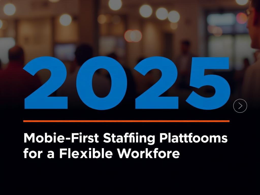     2025 Trends in Staffing Management Technology. Mobile-First Staffing Platforms for a Flexible Workforce